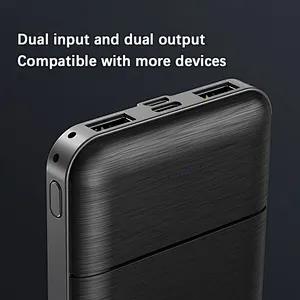 High Quality Usb C Emergency Powerbank Porte cle Ultra Thin Power Bank 10000mah Powerbank For Mobile Phone
