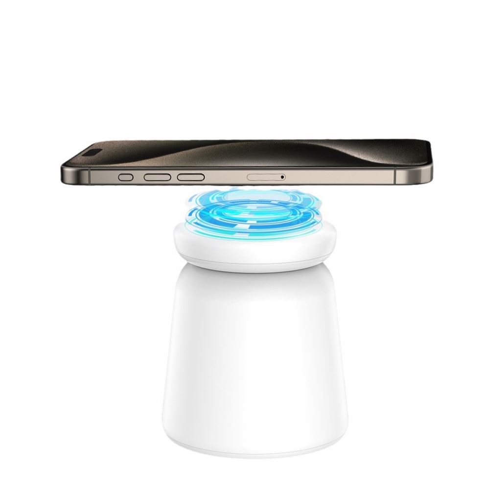 2024 NEW multifunction 15W Fast Charging 3 In 1 Foldable Magnetic Wireless Charger Cube