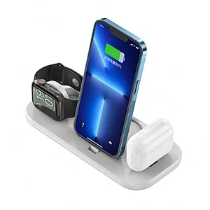 2024 high quality wireless charger 3-In-1 Magnetic Wireless Charger 3 In 1 15W Fast Foldable wireless charger