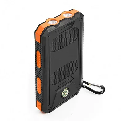 20000mah Waterproof Portable Charger Panels Banks Wireless 20000 Dual Solar Power Bank Powered 10000mah Energy Mini 100000 Mah