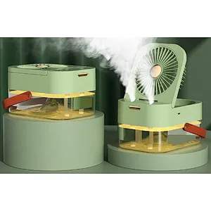Air Spray Portable Remote Control Desktop Water Cooler Stand Conditioner Hot Rechargeable 2023 New Humidifier Selling Mini Fan