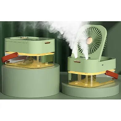 Air Spray Portable Remote Control Desktop Water Cooler Stand Conditioner Hot Rechargeable 2023 New Humidifier Selling Mini Fan