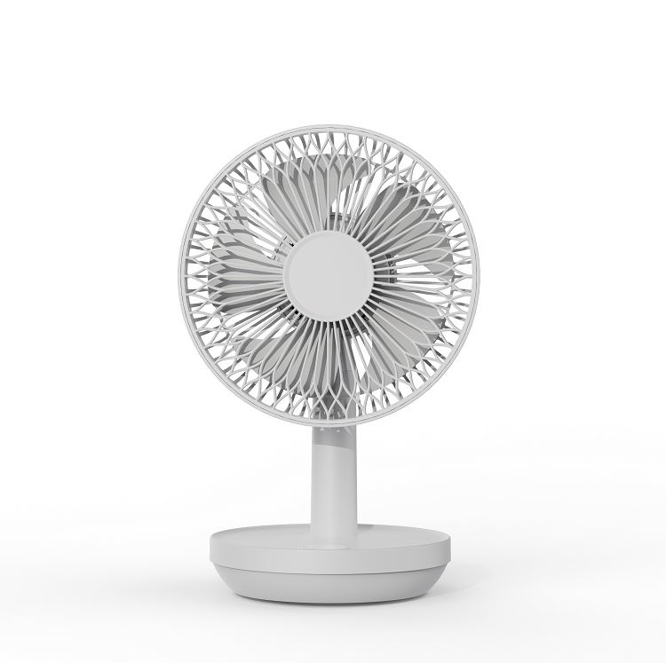 Simple Design Mini Portable Battery Powered Desktop Working Rechargeable Table Fan