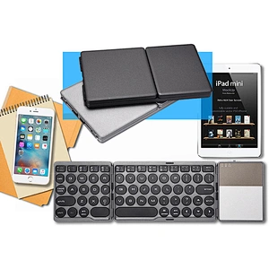 2024 Ultra-thin mini design Mini Keyboard Folding portable high quality keyboard multifunction