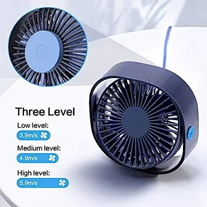 OEM ODM USB Rechargeable Fan with LED light Rechargeable smart fan mini table air cooler fan