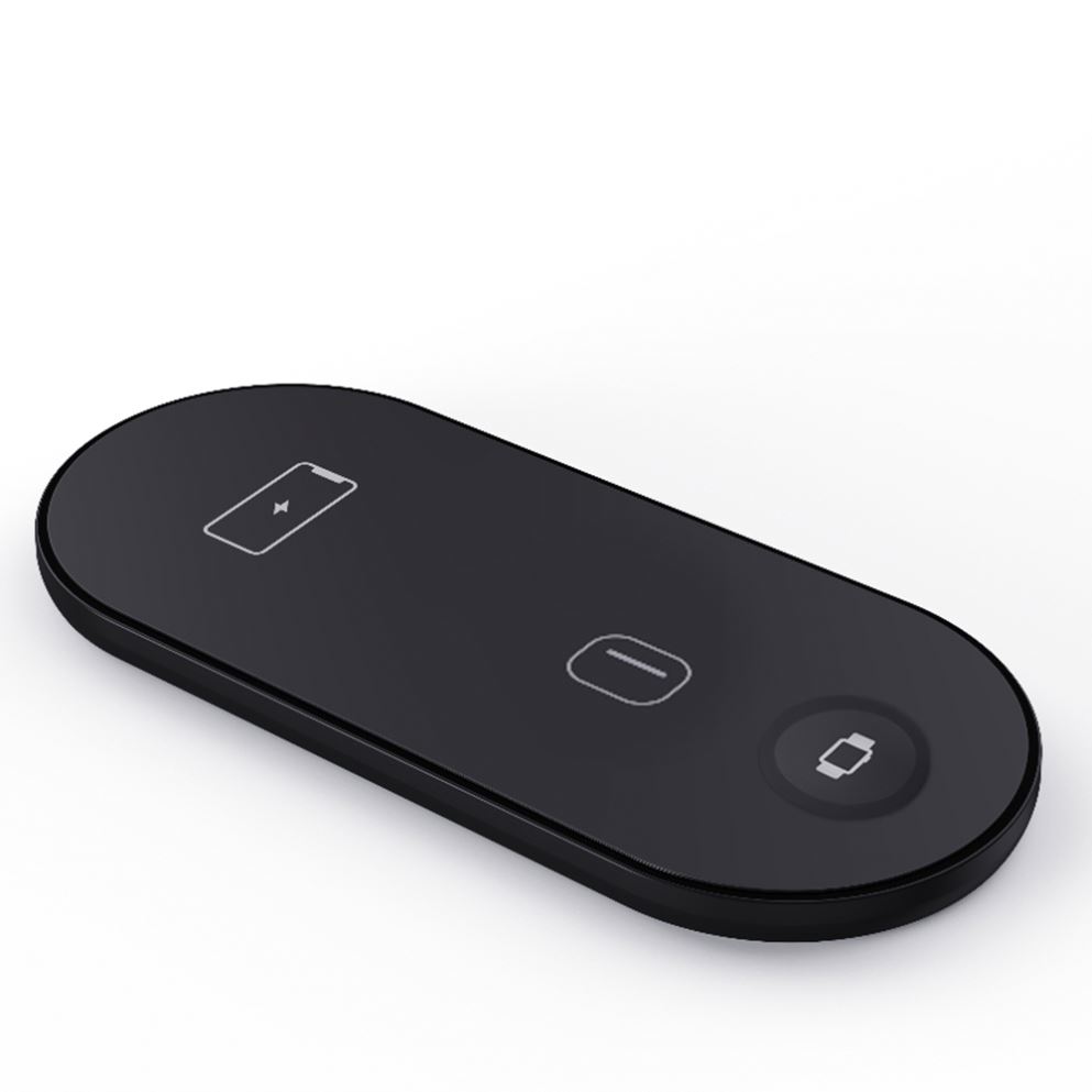 Charger holder 3 in 1 Multi-function 10W 15W Qi Wireless Charger station Wireless Charge stand
