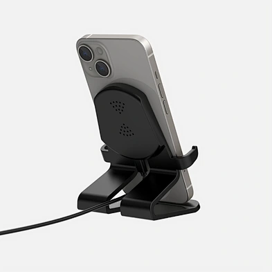 desktop 15w Charger for mobile phones bracket adjustable safety heat dissipation stand for wireless charging