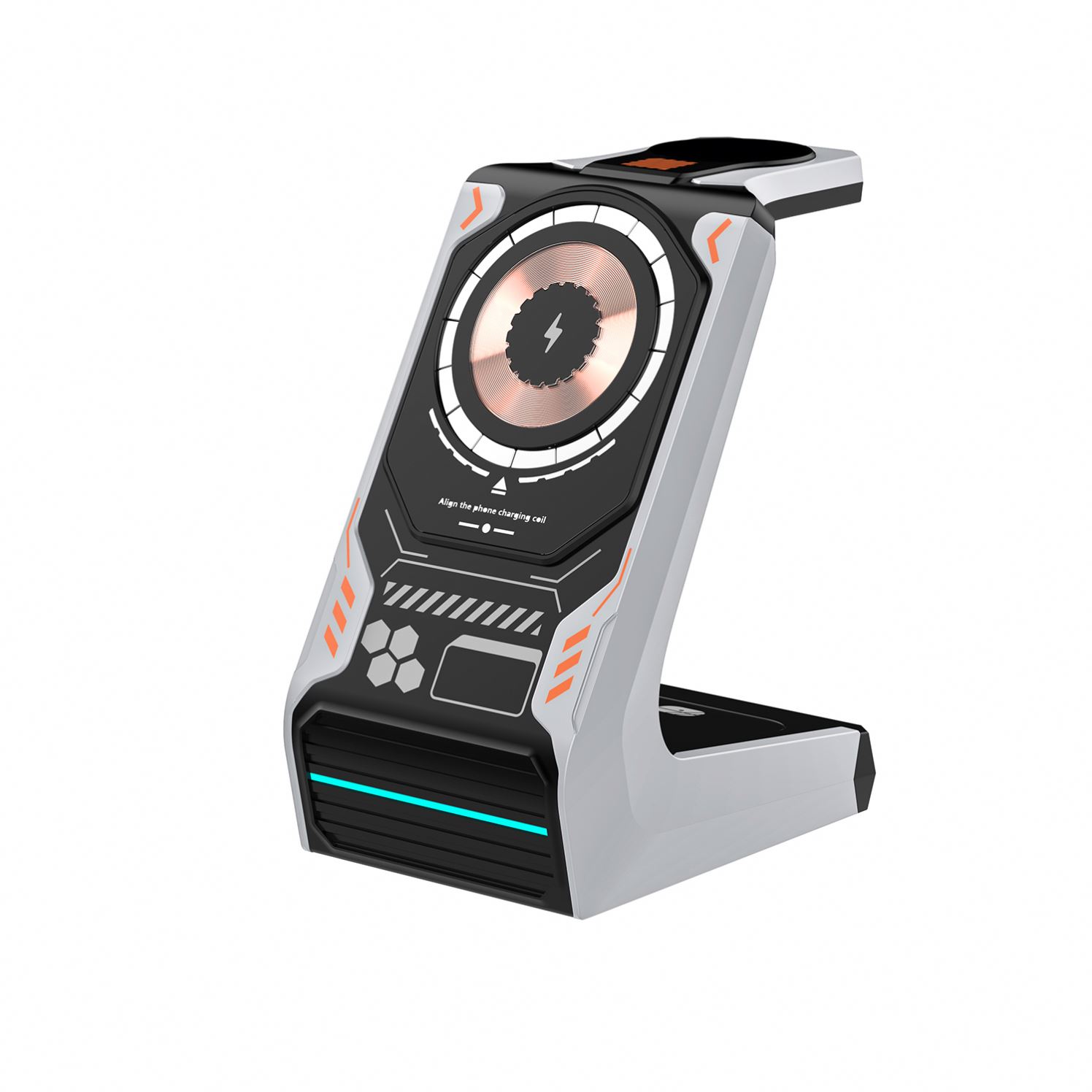 15W 3 in 1 Magnetic Wireless Charger Stand    Fast Charging Dock Station multifunction wireless charger