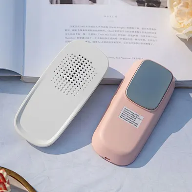 2024 New Arrival Hot sale Super Cooling Semiconductor Refrigeration Bladeless Fan Cold Compress Handheld Small Fan for Outdoor