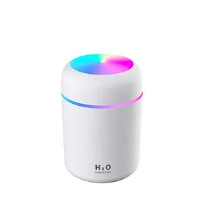 Mini portable cool mist ultrasonic atomizer usb 300ml air humidifier wholesaler for bedroom -HL5463