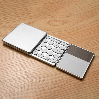 2024 Ultra-thin mini design Mini Keyboard Folding portable high quality keyboard multifunction