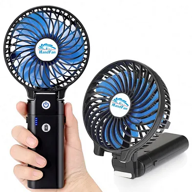2024 Hot sale mini handheld fan rechargeable personal black portable pocket chill handheld electric battery powered mini fan