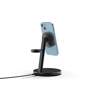 Charging Fast Station Dock Stand 3 In 1  Mobile Phone Products Multiple Devices Holder Universal for phone 15W Wireless Charger