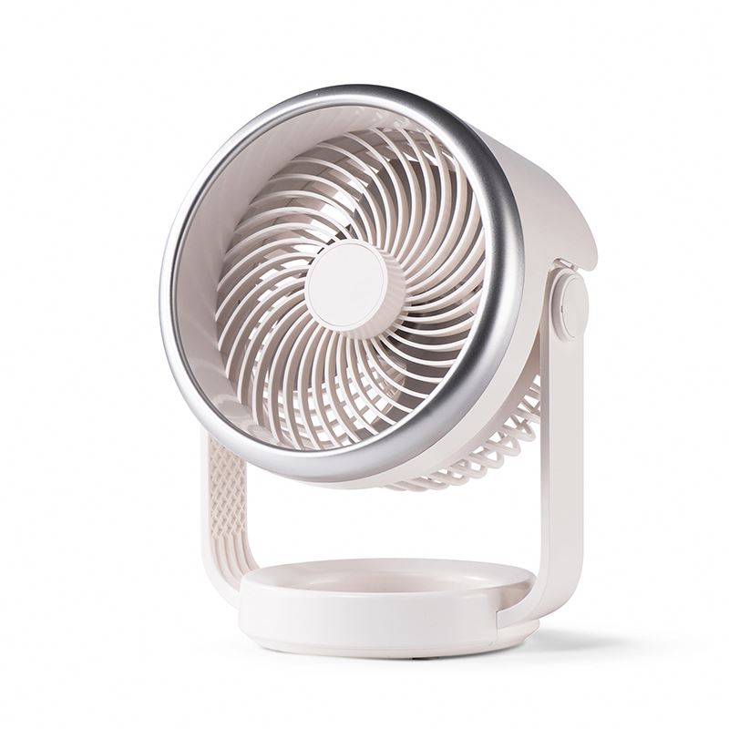 Portable Air Circulation Desk Fan Adjustable Wall Mounted Rechargeable Small Fan for Bedroom Kitchen Office Outdoor Camping