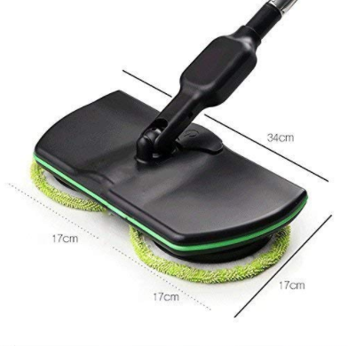 Household Rotating Cordless phone Mop Rechargeable Wireless Cleaning Floor Mop with Microfiber Cloths