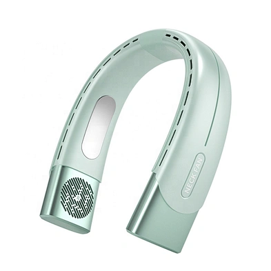 High Quality 2023 Wearable Mini Neck Fan With Portable Bladeless Usb Rechargeable Summer Hanging Neck Fan