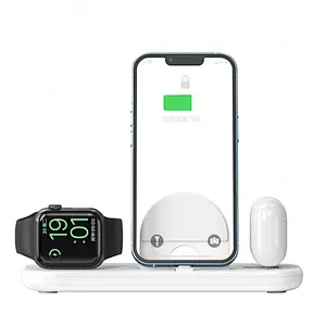 2024 high quality wireless charger 3-In-1 Magnetic Wireless Charger 3 In 1 15W Fast Foldable wireless charger