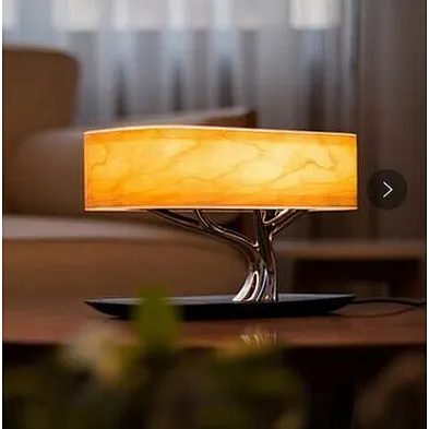 Wholesale Bedside Light Tree Shape High Quality BT Music Wireless Charger Lamp HL5600