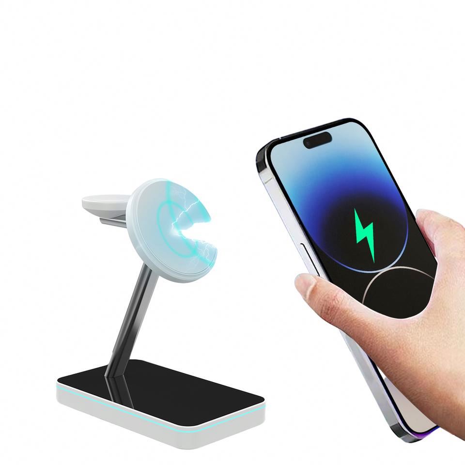 New Arrivals Multi-function Wireless Charging 6 in 1 Magnetic  Wireless Charger for phoneand Smart Watch wireless charger