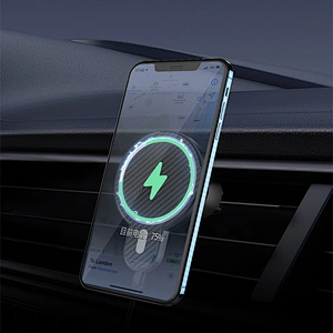 2 in 1  Magnetic Car Wireless Charger fast charging