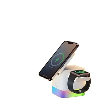 JEDI OEM Folding Wireless Charger Stand Cell Phone Magnetic Charging Station For Mobile
