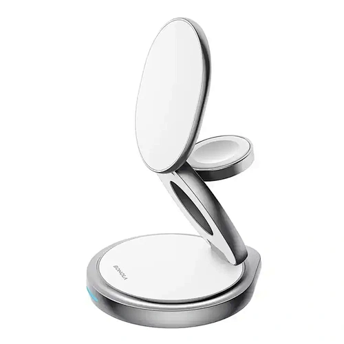 High Quality 15W Fast Charing Dock Magnetic Foldable 3 In 1 Wireless Charger With Logo Printing H120