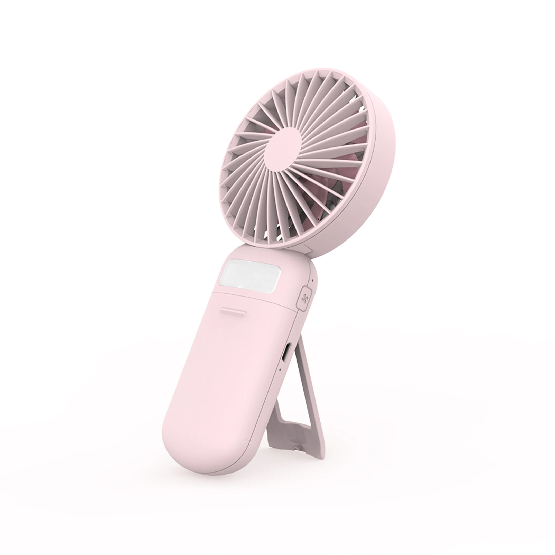 Mirror Portable Battery Led Light Makeup & Powered Fill Suitable For Female Girl Travel Office Air Cooling Fans 3-In-1 Mini Fan