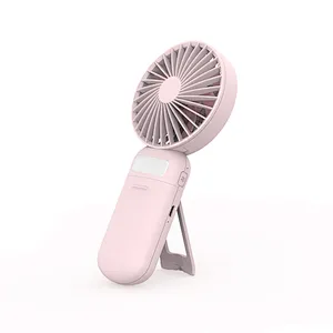 Mirror Portable Battery Led Light Makeup & Powered Fill Suitable For Female Girl Travel Office Air Cooling Fans 3-In-1 Mini Fan