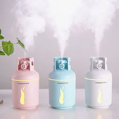 2024 New Long-lasting Hydration Gas Humidifier 4 in 1 Multi-function Aroma Portable Car USB Humidifier CA2022