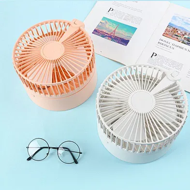 USB Charging Remote Control Shaking Head Spray Humidification Folding  Fan  Outdoor Telescopic Fan