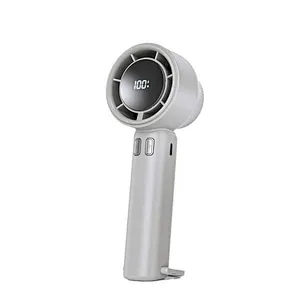 2024 new product Blower Turbo Jet Portable Event Favour 2 In 1 Handheld Mini Fan Usb Rechargeable Pocket