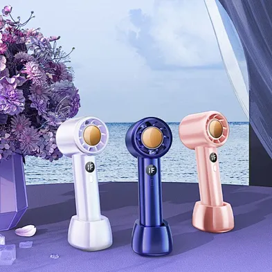 OEM Supplier New Design Rechargeable Handheld USB Mini Fan Portable Air Cooling Fan
