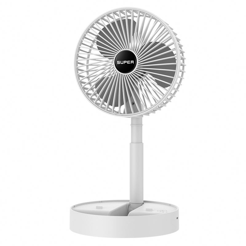 Personal Table Mini Fan Rechargeable Battery Operated 3 Speeds Portable Desk Mini Fan
