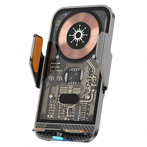 Smart Car Wireless Charger Car Mobile Clip Holder Fast Charging For Cell Phone