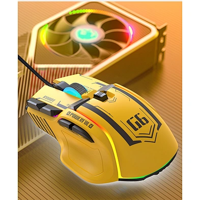 Pad With Charger Wireless Gaming Mouse with rgb light