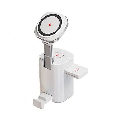 2024 new wireless charger  Phone Wireless 3 In 1  Charger Type-C Fast Charging Cube wireless charging