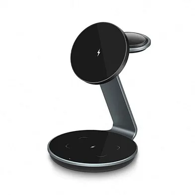 2024 Newest 3 in 1 wireless charger fast charging stand for iphone 3 in 1 station with OEM