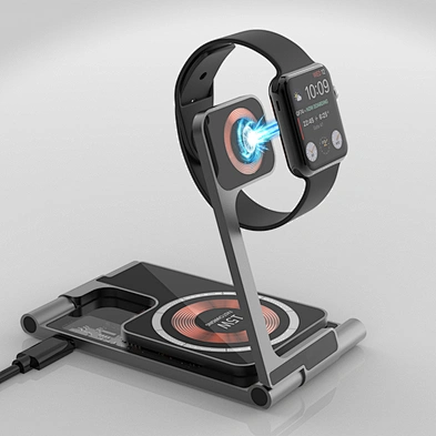 Hot selling Fast Charging 15w multifunction 4 In 1 Magnetic Wireless Charger