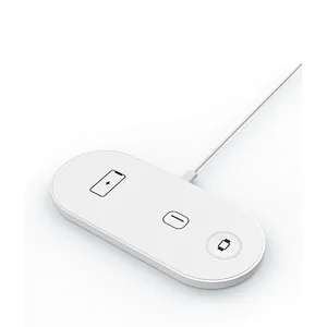 Charger holder 3 in 1 Multi-function 10W 15W Qi Wireless Charger station Wireless Charge stand