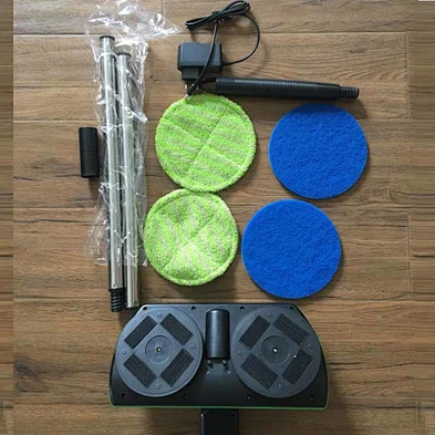 360 Degree Rotating Rechargeable Floor Cleaning Cordless phone Mop for Household