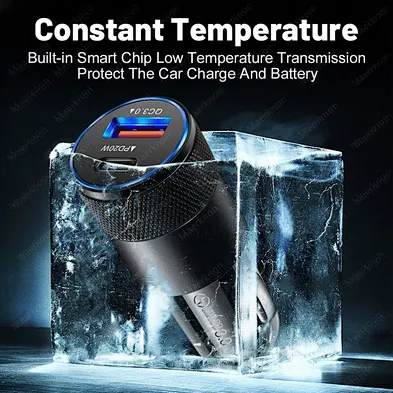 2024 hot sale multifunction mini car charger Fast Socket Type C And Car Usb Charger 3.0 Quick Charge