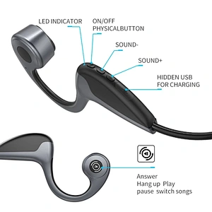Best Selling Hands Free Z8 Wireless Headset Bone Conduction Earphone Hearing Aid
