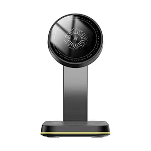 15W Fast Charge Universal Phone Stand 3 In 1 Wireless Charger Stand With Logo Printing H163