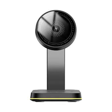 15W Fast Charge Universal Phone Stand 3 In 1 Wireless Charger Stand With Logo Printing H163