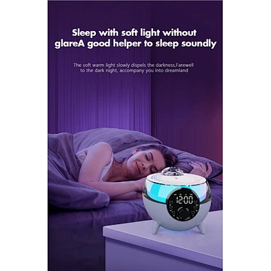 2024 Charger Phone Wireless Alarm Clock Speaker With Rhythm Rgb Light multifunctIon wireless charger