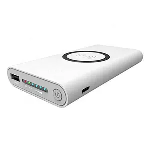 New Arrival 10000mAh Power Bank Portable Support Wireless Charging Powerbank External Battery Phone Charger Power Bank