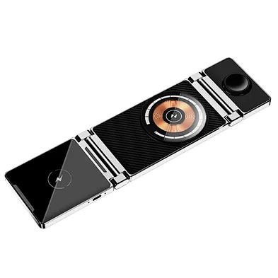 15W Fast Magnetic Phone Magnet Qi 3 In 1 Foldable Wireless Charger T30 Charging Station