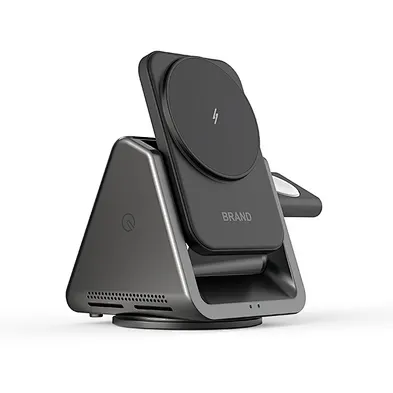 Multifunction 15W Wireless Charger 3 In 1 Folding 15W Fast Magnetic Special Charger Cell Phone Qi Wireless Charger For phone