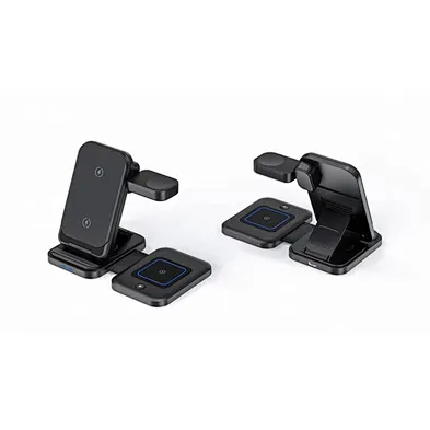 Trending Wireless Magnetic 3 In 1 Foldable Wireless Charger