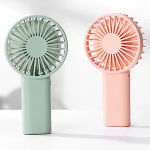 Low Price Battery Pocket Mini Handheld Fan USB Portable Handy Fan Personal Hand Held Fan for Travel Office Table Plastic Wj 50
